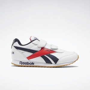 Adidasy Dziecięce Reebok Royal Classic Jogger 2.0 Białe/Granatowe/Czerwone PL 21PLKTO